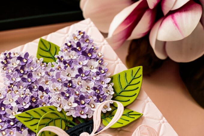 Layered Lilac Birthday Card for a Special Milestone. Video