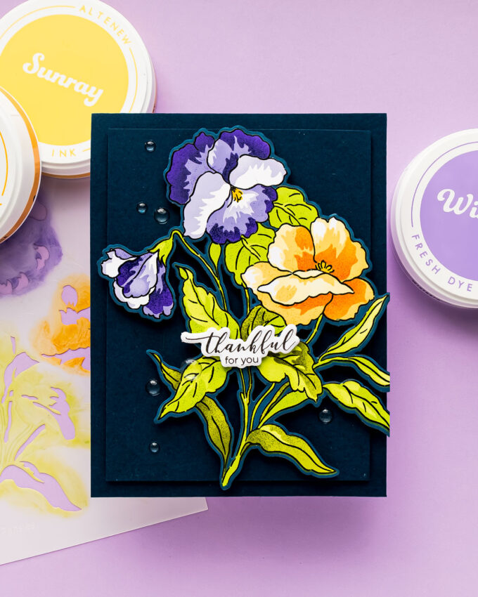 7 Ink Blending Mistakes to Avoid (and How to Fix Them) + Altenew Fanciful Pansies Cards