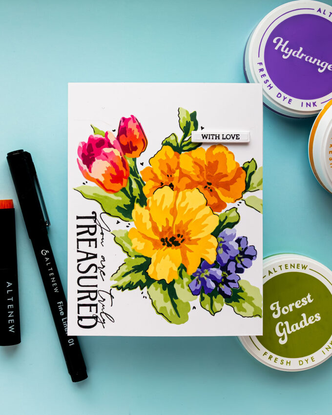 Altenew Secret Garden Retreat 2026 + Floral Card Tutorial with Canvas Blossom Stencil + 30$ Off Offer | Video