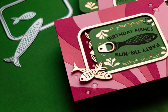 Hero Arts | Interactive Sardine Tin Slider Card. Video