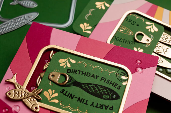 Hero Arts | Interactive Sardine Tin Slider Card. Video