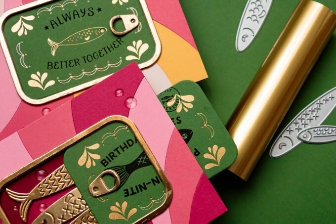 Hero Arts | Interactive Sardine Tin Slider Card. Video