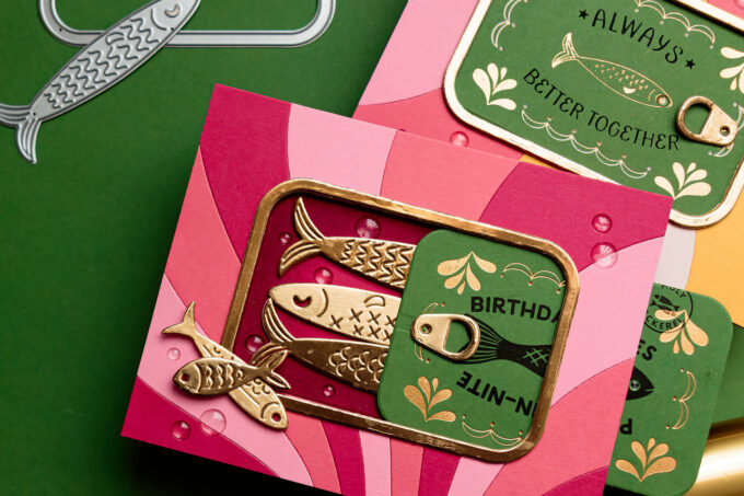 Hero Arts | Interactive Sardine Tin Slider Card. Video