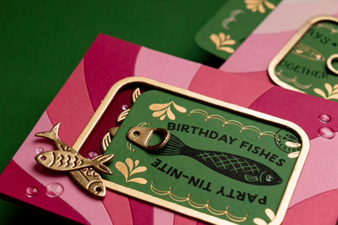 Hero Arts | Interactive Sardine Tin Slider Card. Video