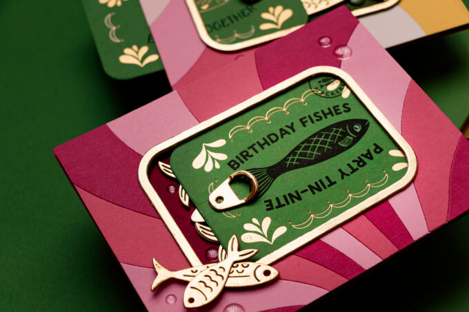 Hero Arts | Interactive Sardine Tin Slider Card. Video