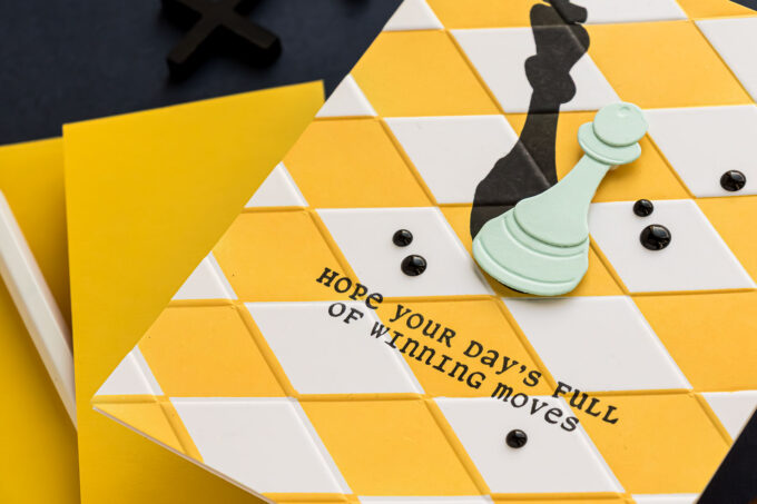 Spellbinders | Checkmate Collection Hidden Meaning Card. Video