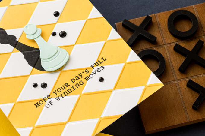 Spellbinders | Checkmate Collection Hidden Meaning Card. Video