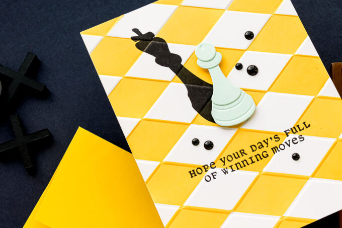 Spellbinders | Checkmate Collection Hidden Meaning Card. Video