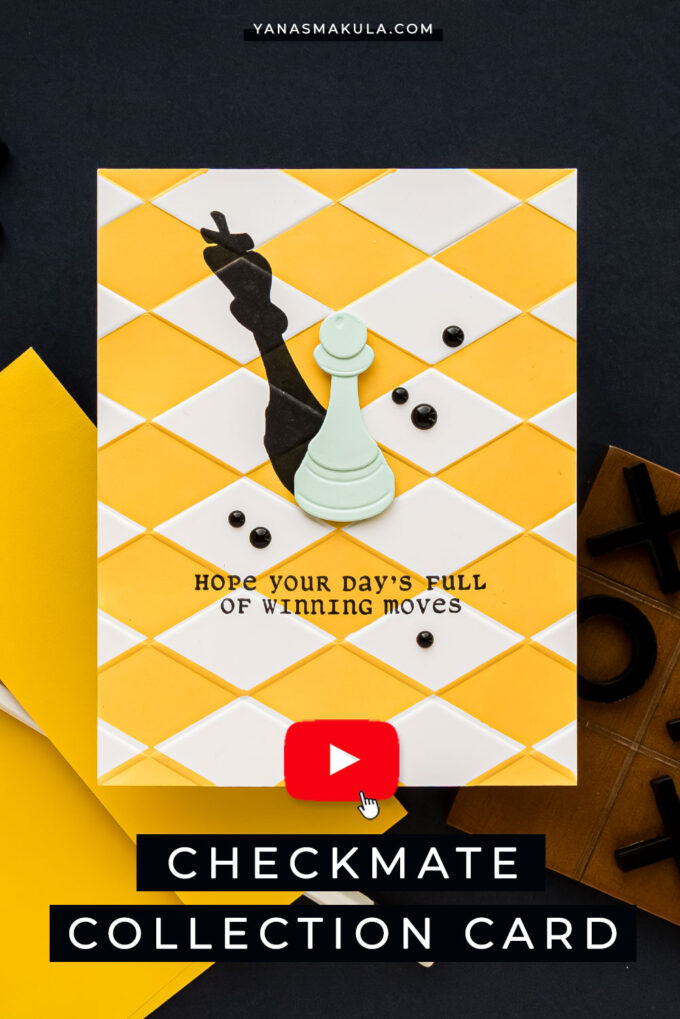 Spellbinders | Checkmate Collection Hidden Meaning Card. Video