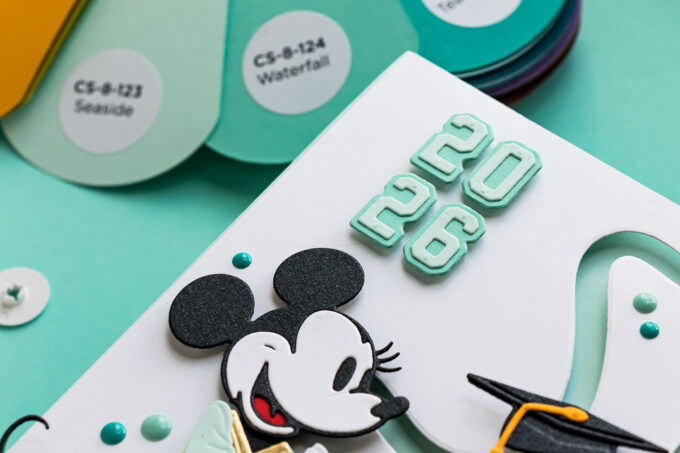Interactive Graduation Card with Spinning Cap. Video