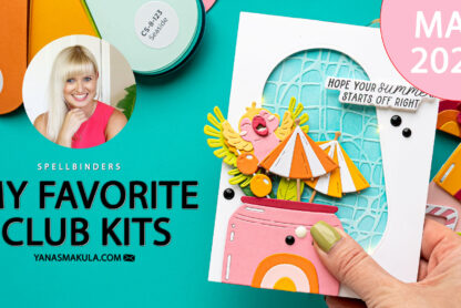 Spellbinders | May 2026 Favorite Club Kits | Interactive Light Up Card | Video