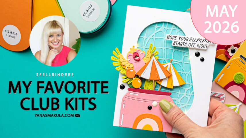 Spellbinders | May 2026 Favorite Club Kits | Interactive Light Up Card | Video