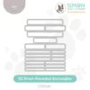 Simon Says Stamp EZ Strips Rounded Rectangles Wafer Dies