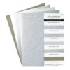 Spellbinders Silver Assortment Treasured Cardstock 8 1/2″ x 11 -15 Pack