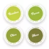 Altenew Tropical Forest Fresh Dye Ink (Bamboo, Parrot, Olive, Moss)