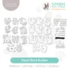 Simon Says Stamps and Dies Floral Word Builder Bundle
