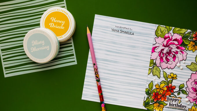 Creative Stencil Layering Ideas for Handmade Cards. Video + Offer Code