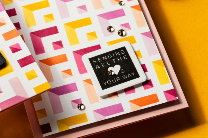 Simon Says Stamp | Receding Squares Ink Blended Card. Video