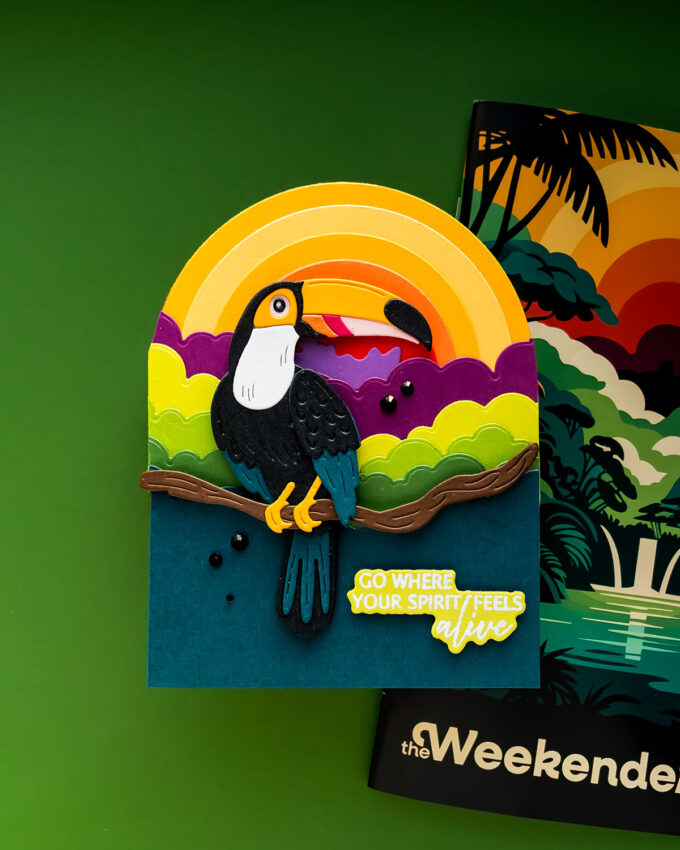 Weekender 2026 Cardmaking Live - Toucan Card 