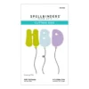 Spellbinders HBD Balloons Etched Dies