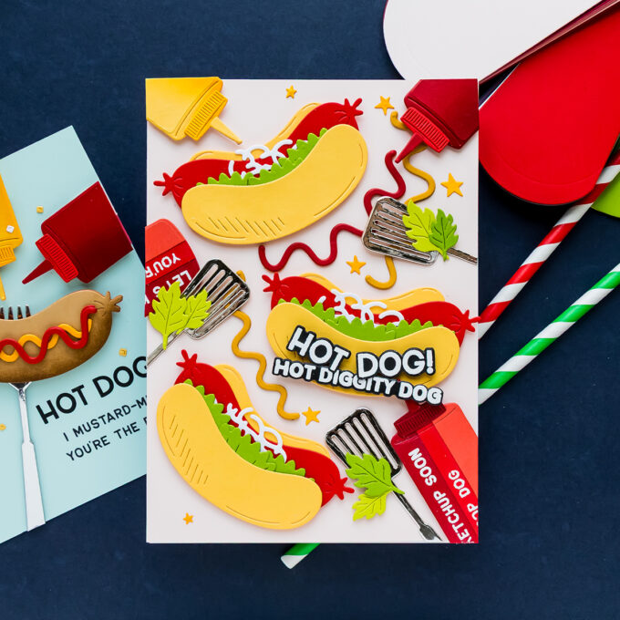 Hero Arts | Hot Diggity Dog! Fun Summer Cards with the Hero Arts Coney Club Collection. Video