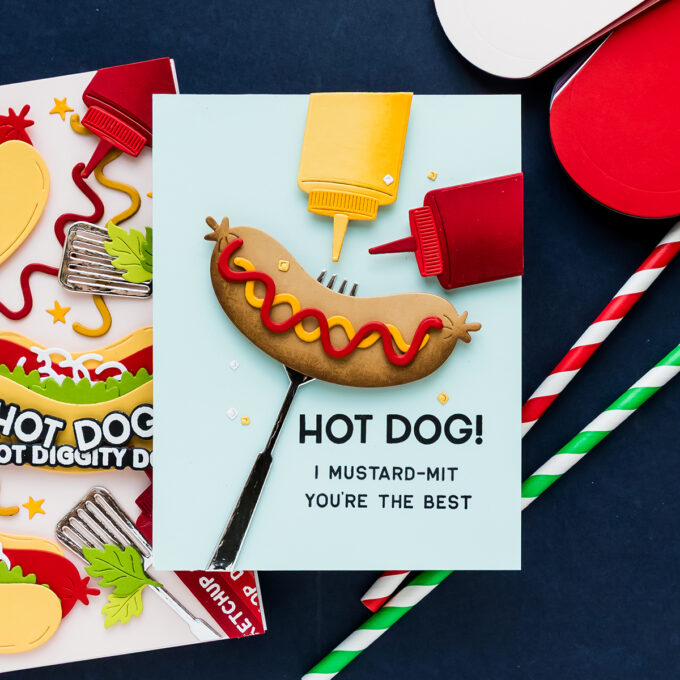 Hero Arts | Hot Diggity Dog! Fun Summer Cards with the Hero Arts Coney Club Collection. Video