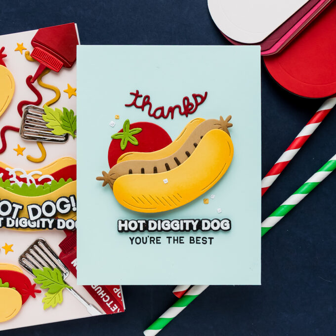 Hero Arts | Hot Diggity Dog! Fun Summer Cards with the Hero Arts Coney Club Collection. Video