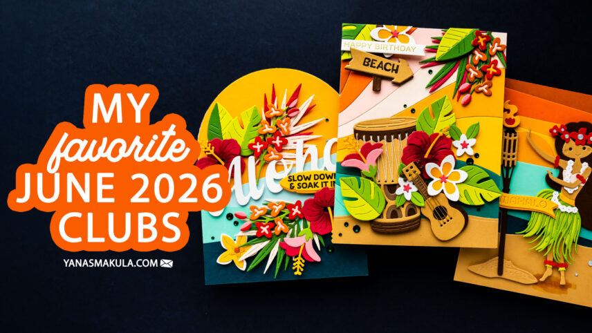 My Favorite Spellbinders June 2026 Clubs. Video
