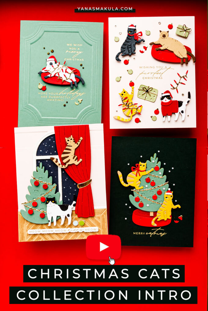 My July 2026 Collection with Spelbinders is HERE! Yana's Christmas Cats – Collection Introduction Video