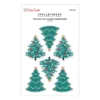 Dear Santa Christmas Trees Dimensional Stickers