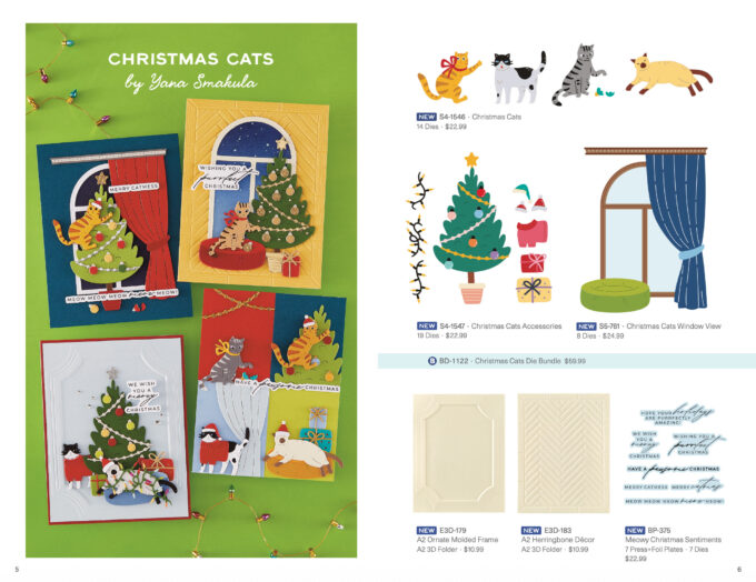 My July 2026 Collection with Spelbinders is HERE! Yana's Christmas Cats – Collection Introduction Video
