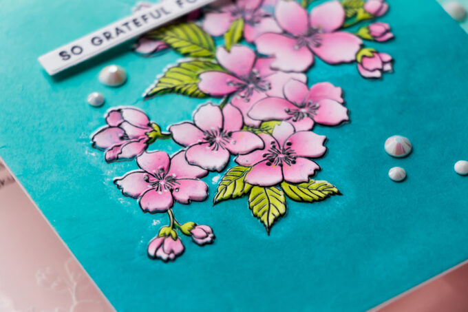 Ink Blend Before Embossing for Gorgeous Floral Cards. Video