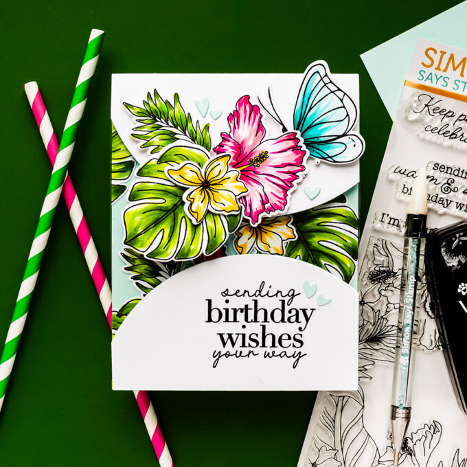Easy See-Through Fancy Fold Card Tutorial | Interactive Birthday Card Idea