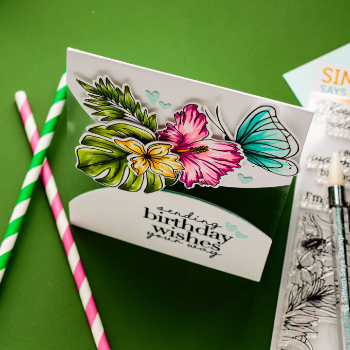 Easy See-Through Fancy Fold Card Tutorial | Interactive Birthday Card Idea