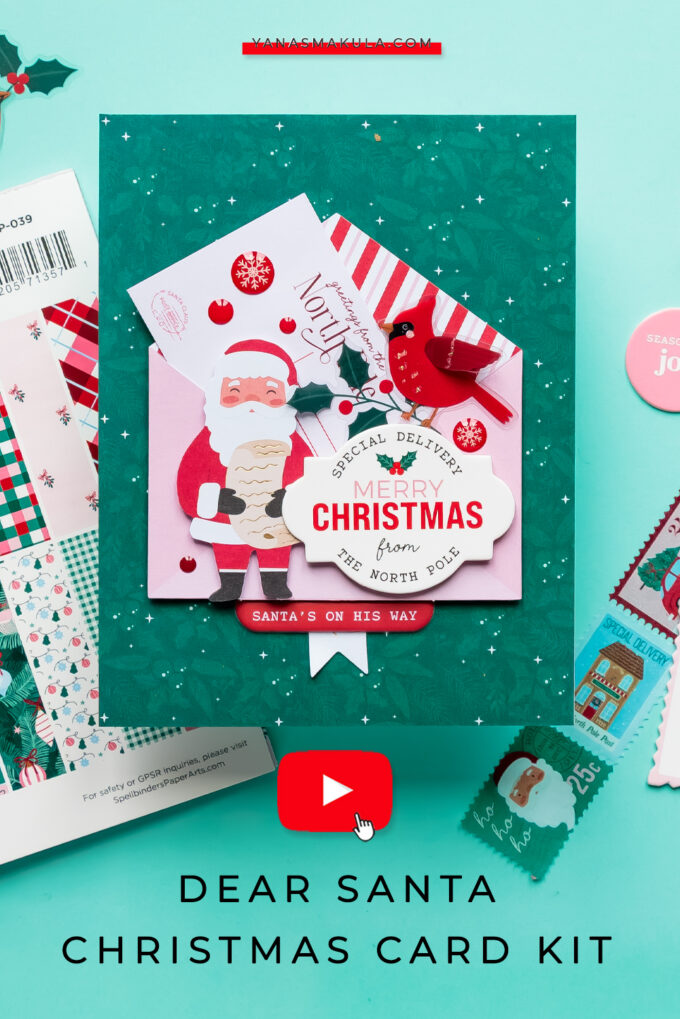7 Easy Christmas Card Ideas with the Spellbinders Dear Santa Card Kit | Video