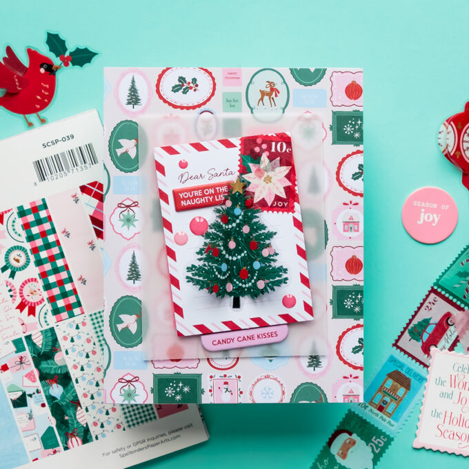 7 Easy Christmas Card Ideas with the Spellbinders Dear Santa Card Kit | Video