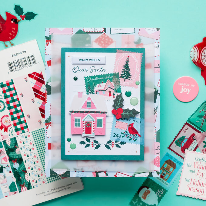 7 Easy Christmas Card Ideas with the Spellbinders Dear Santa Card Kit | Video