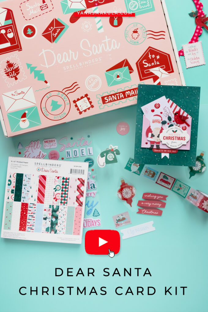 Spellbinders Dear Santa Cardmaking Kit | Unboxing & First Look. Video