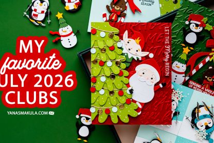 My Favorite Spellbinders July 2026 Clubs. Video
