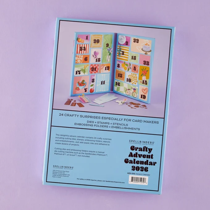 Spellbinders Crafty Advent Calendar 2026 - Spoiler-Free Preview & What to Expect