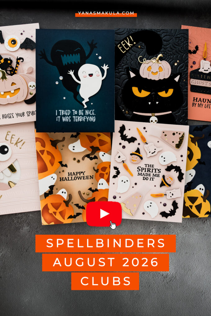Spellbinders August 2026 Club Kits - Halloween Card Ideas & Inspiration