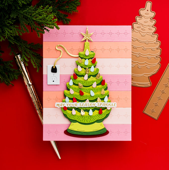 Spellbinders October 2026 Club Kits: Tinsel & Tidings Christmas Card Ideas