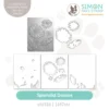 Simon Says Stamp Embossing Folder and Stencils Splendid Daisies