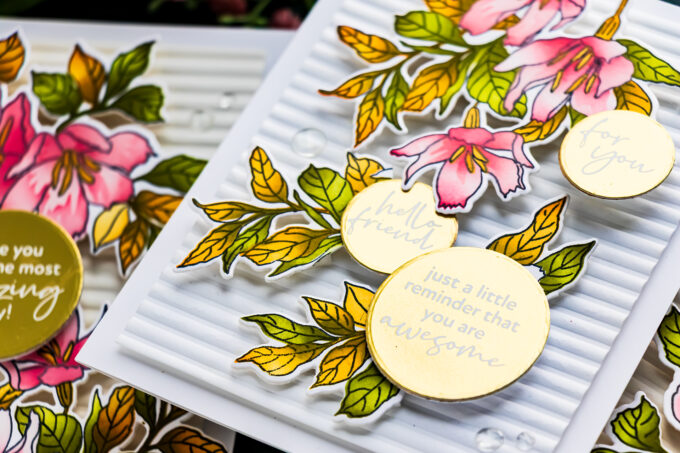 Altenew | Elegant Fall Floral Cards with Stencils, Foiling & 3D Embossing. Video + Special Offer