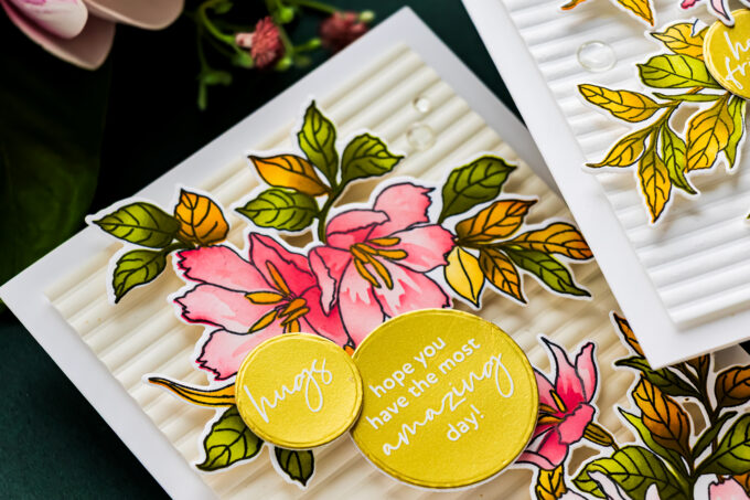 Altenew | Elegant Fall Floral Cards with Stencils, Foiling & 3D Embossing. Video + Special Offer