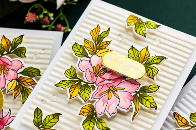 Altenew | Elegant Fall Floral Cards with Stencils, Foiling & 3D Embossing. Video + Special Offer