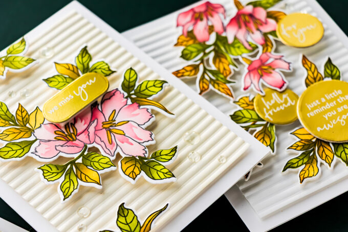 Altenew | Elegant Fall Floral Cards with Stencils, Foiling & 3D Embossing. Video + Special Offer