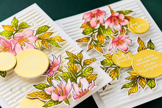 Altenew | Elegant Fall Floral Cards with Stencils, Foiling & 3D Embossing. Video + Special Offer