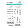 Snack Goals Clear Stamp Set