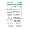 Joy-ish Sentiments Clear Stamp Set